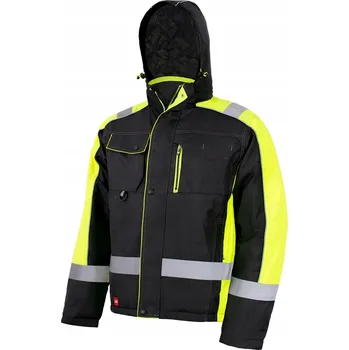 Pracovní obuv Pracovní zateplená zimní teplá bunda CLASSWORK reflexní kapuce vel. XXL