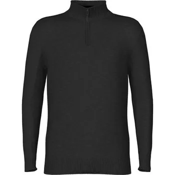 Smartwool M Sparwood 1/4 Zip Sweater, charcoal heather - pánský svetr M + Doprava zdarma