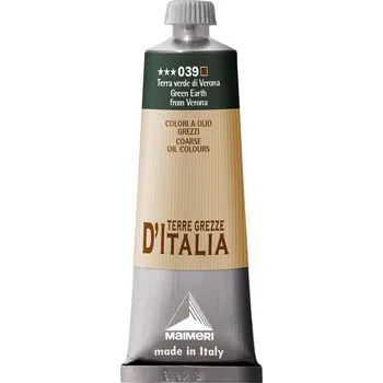 Olejová barva Maimeri Classico Terre Grezze D´italia Olejová barva Green Verona 60 ml 1 ks