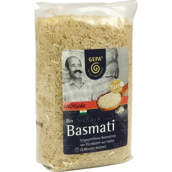 Rýže Gepa Fairtrade Bio Basmati rýže z Indie 500 g