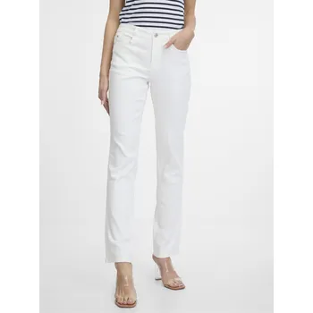 Orsay Bílé dámské straight fit džíny - Dámské Orsay šedá 2226136