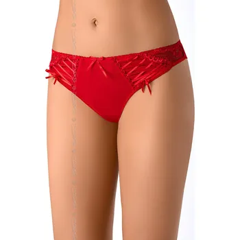 Dámské spodní prádlo Dámské tanga V-7665 - Axami Barva: červená, Velikost: S-36