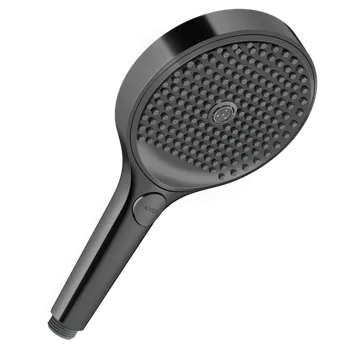 Sprchová hlavice Axor ShowerSolutions - Ruční sprcha 130 3jet, kartáčovaný černý chrom 39772340