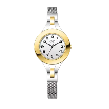 Hodinky JVD Dámské náramkové zlacené elegantní šperkové hodinky JVD JG1040.2 ( )