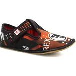 EF Barefoot Ef T-Rex Black klasik barefoot bačkory Velikost boty (EU): 26, Vnitřní délka boty: 165, Vnitřní šířka boty: 63