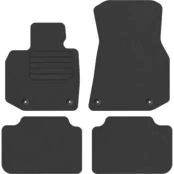 autokoberec Kobercové rohože Edecor velurové 4 ks