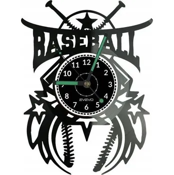 Hodiny Baseballové Nástěnné Hodiny Vinylová Deska Moderní Dekorativní Uro