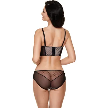 Kalhotky Dámské kalhotky CIAO-F - Gorteks Barva: černo-béžová, Velikost: 46