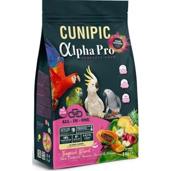 Krmivo pro hlodavce Cunipic AlphaPro Cunipic Alpha Pro papoušek velký Tropical 1 kg