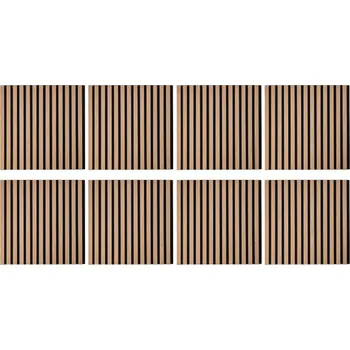 Obklad LIVARNO home Sada dřevěných panelů, 8 kusů