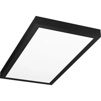 LED panel Interlook LED stropní panel | Přisazený plafond 60x30cm | 30W, 2850lm | Černá