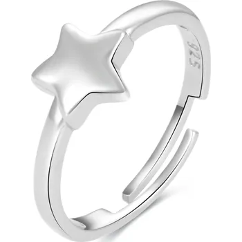 Prsten AGATO Něžný stříbrný prsten na nohu s hvězdičkou AGGF489