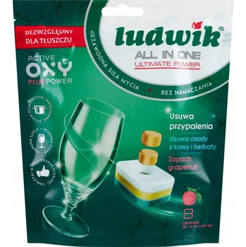 Tableta do myčky Ludwik Tablety do myčky vše v jednom 8 ks