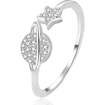 Prsten AGATO Originální otevřený prsten AGT-R26W Velikost: 53-57 (1,33 g)