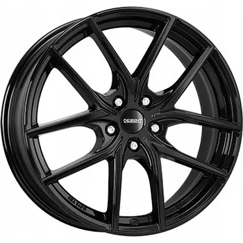 Alu kolo Hliníkový disk Dezent TO black 7.5" x 18" 5x108 ET 50,5