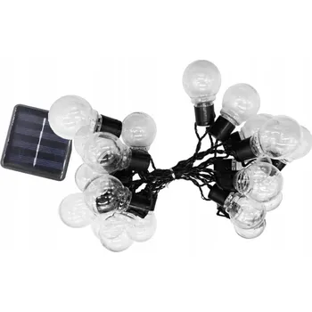 Venkovní osvětlení Světelný řetěz Kobi 776 cm solární, bílý