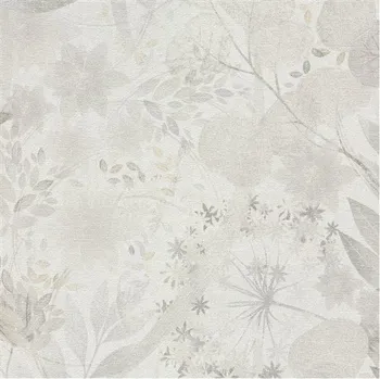 Tapeta Vliesové tapety stylizované listy světle šedé 10506-31