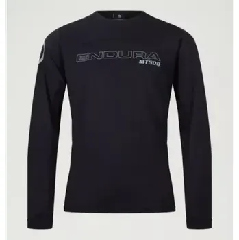 cyklistický dres Endura MT500 Burner dětský dres dlouhý rukáv Black vel. 11-12 let