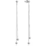 AGATO Stříbrné náušnice AGUP1838