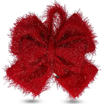 Vánoční dekorace Mašlička na vánoční stromeček dekorace červená, vánoční přívěsky, 23 x 22 cm