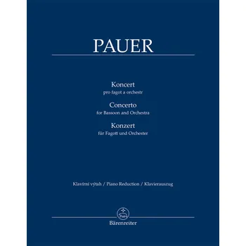 Umění Koncert pro fagot a orchestr - Jiří Pauer
