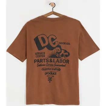 Pánské tričko DC Parts Dep (toffee) L, hnědá