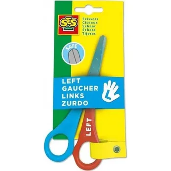 Kancelářské nůžky Nůžky na papír ŠKOLNÍ KANCELÁŘSKÉ nůžky pro LEVÁKY