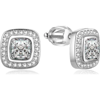 Náušnice AGATO Stříbrné náušnice se zirkony TAGUP1604S