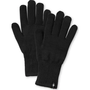 Rukavice pletené rukavice SMARTWOOL LINER GLOVE, black II - L