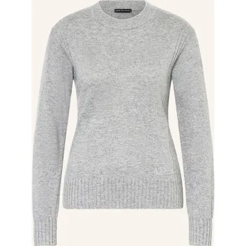 Dámský svetr Armani Exchange Dámský Svetr S Třpytivou Přízí, šedá /...