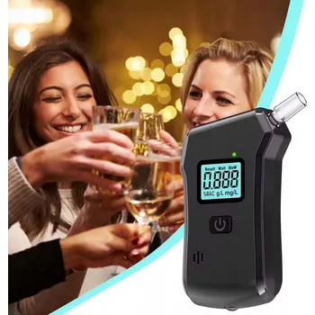 Alkohol tester POLOVODIČOVÝ TESTER ALKOHOLU + 20 NÁUSTKŮ ALKOHOL TESTER S LCD DISPLEJEM