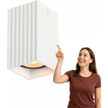 Stropní přisazené svítidlo Italux 10 W GU10 5,8 cm bílé