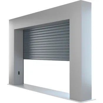 PETROMILA Garážová vrata rolovací LA52 šířka 200cm ovládání vrat:: dálkovým ovládáním motoru, výška stavebního otvoru mezi:: 241-260cm 2542/D/241