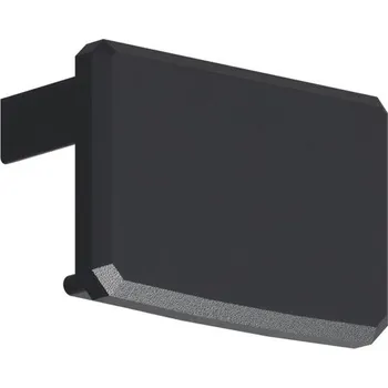 Příslušenství pro LED osvětlení Koncová záslepka SILER pro LED profil KLUŚ, černá