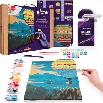 kreativní sada OKTO Kreativní sada pro 3D malování a modelování "Let balónem"