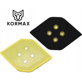 Brusný papír Brusný talíř delta PAD 58 x 93 mm na suchý zip Kormax, upevnění 4 šrouby