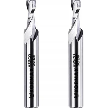 Vrták Válcová čelní fréza Kormax průměr 6 mm, délka 60 mm, HSS-Co