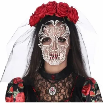 Čelenka CHAKS Čelenka Den Mrtvých s růžemi