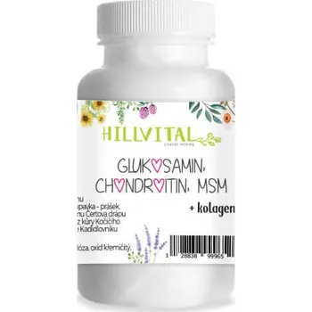 Kloubní výživa Glukozamín, Chondroitín a MSM - kĺbová výživa, 60 ks