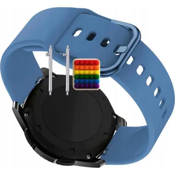 Pouzdro na mobilní telefon Řemínek Řemínek pro TCL Movetime MT43A, Silikonový Modrý Smyčka, nastavitelný