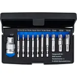 Bity 1/4" a 3/8" pro poškozený T-profil T10 ÷ T55 BGS109170 Sada 11 dílů (BGS 109170 Bity 1/4" a 3/8" pro poškozený T-profil T10 ÷ T55 Sada 11 dílů)