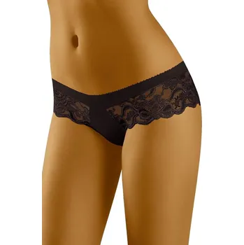 Dámské spodní prádlo Dámské kalhotky Emma Černá - Wolbar Barva: černá, Velikost: L