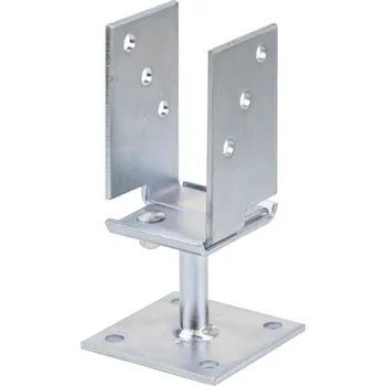 Pletivo ALBERTS Patka sloupku U šířkově nastavitelná pozink