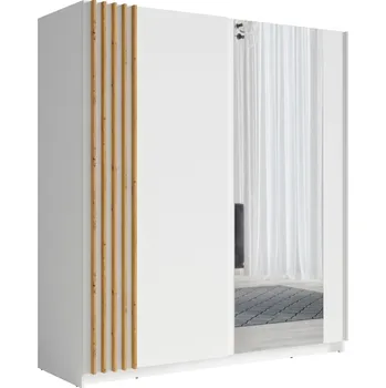 Šatní skříň Skříň Konsimo CAS 200 x 198,5 x 62 cm skříň se zrcadlem