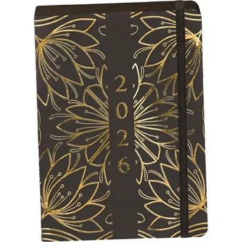 Diář Knižkový diář pro podnikatele 2026 A5 Antra černý