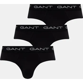 Pánské oblečení Spodní prádlo Gant 3-pack 900023001 černá 99X, vel. S
