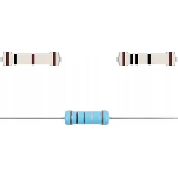 Rezistor Rezistor 100 Ohm, tolerance 1 %, přesný, výkon 3 W, 100R, 5x16 mm, metalizovaný
