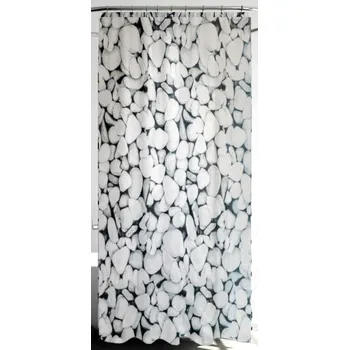 Sprchový závěs Textilní sprchový Závěs Dowika 180 x 180 cm