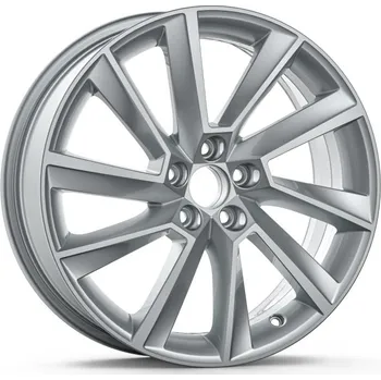 Alu kolo Škoda Auto STRATOS 6,5x17 5x100 ET40 stříbrná metalíza