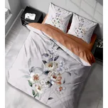 Ložní povlečení bavlněný satén Stanex Hilary (LS408), 140 x 200 + 90 x 70, Zip